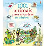 Livro - 1001 Animais para Encontrar em Adesivos