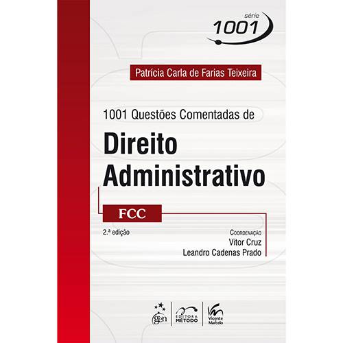 Livro - 1001 Questões Comentadas de Direito Administrativo FCC