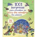 Livro - 1001 Surpresas para Encontrar na Terra dos Monstros em Adesivos