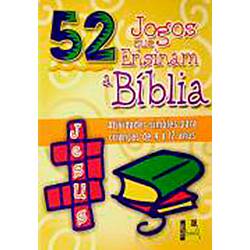Livro - 52 Jofgos que Ensinam a Bíblia
