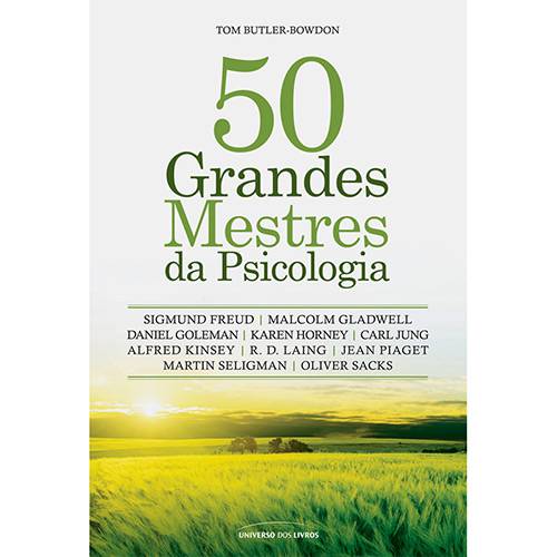 Livro - 50 Grandes Mestres da Psicologia