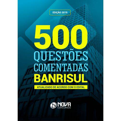 Livro 500 Questões Comentadas Banrisul
