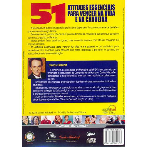 Livro - 51 Atitudes Essenciais para Vencer na Vida e na Carreira