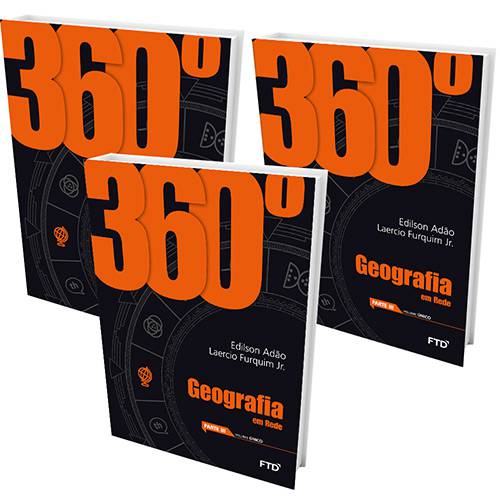 Livro - 360° - Geografia em Rede - Parte 1 - Vol. Único