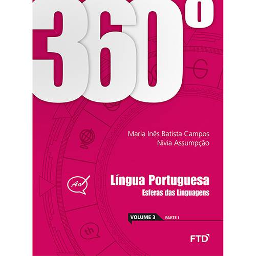 Livro - 360° Língua Portuguesa: Esferas das Linguagens - Vol. 3 - 1ª Ed