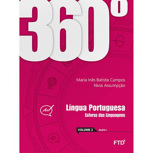 Livro - 360° Língua Portuguesa: Esferas das Linguagens - Vol. 2 - 1ª Ed