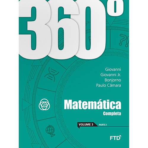 Livro - 360° Matemática: Completa - Vol. 3 - 1ª Ed