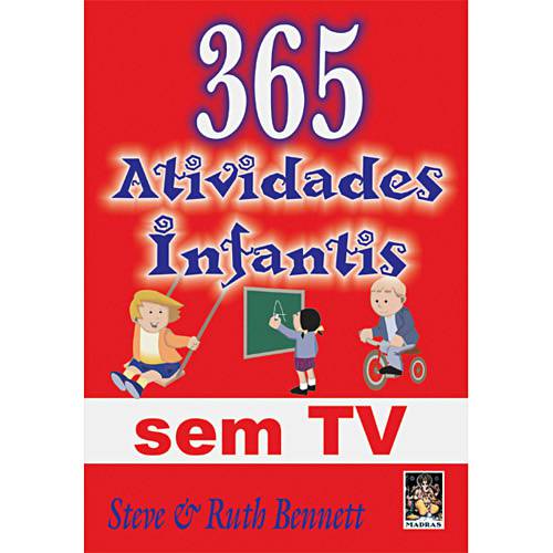 Livro - 365 Atividades Infantis Sem TV
