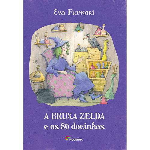 Livro - a Bruxa Zelda e os 80 Docinhos