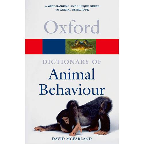 Livro - a Dictionary Of Animal Behaviour