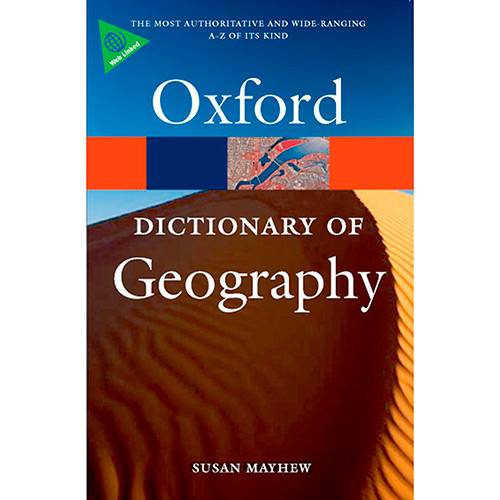 Livro - a Dictionary Of Geography