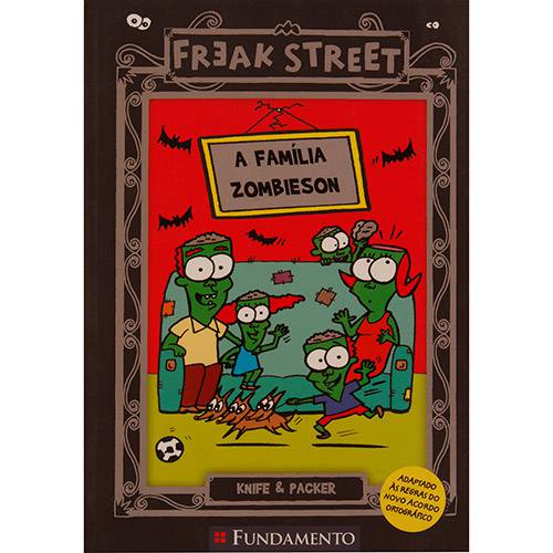 Livro - a Família Zombieson: Coleção Freak Street