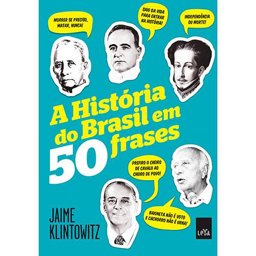 Livro - a História do Brasil em 50 Frases