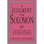 Livro - a Judgment For Solomon