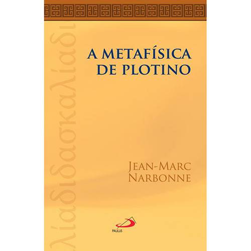 Livro - a Metafísica de Plotino