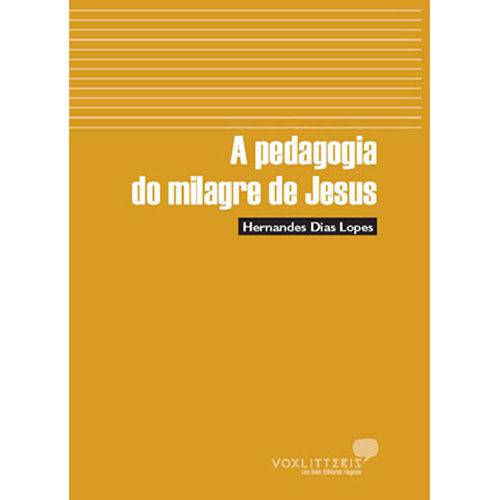 Livro a Pedagogia do Milagre de Jesus