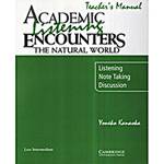 Livro - Academic Listening Encounters - The Natural World Teacher's Manual