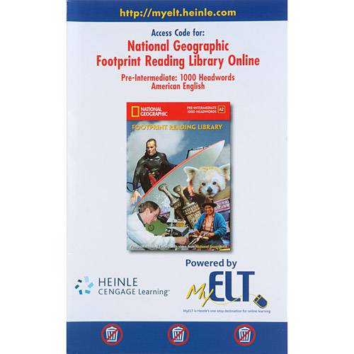 Livro - Access Code For: National Geographic: Footprint Reading Library Online - Pre-Intermediate: 1000 Headwords (American English)