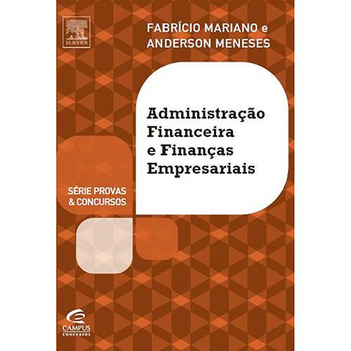 Livro - Administração Financeira e Finanças Empresariais