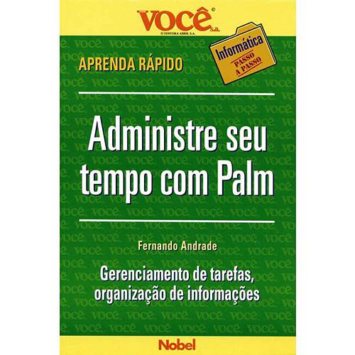 Livro - Administre Seu Tempo com Palm