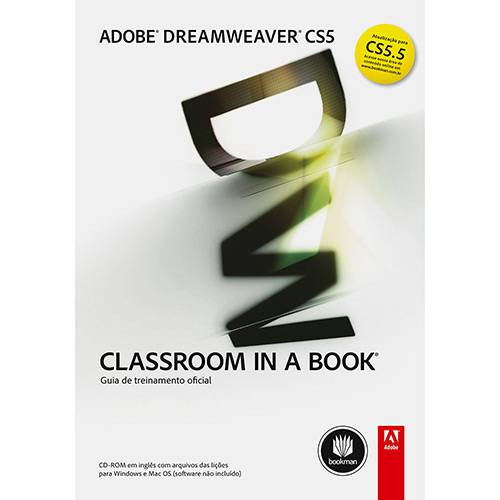 Livro - Adobe Dreamweaver CS5 - Guia de Treinamento Oficial - Série Classroom In a Book