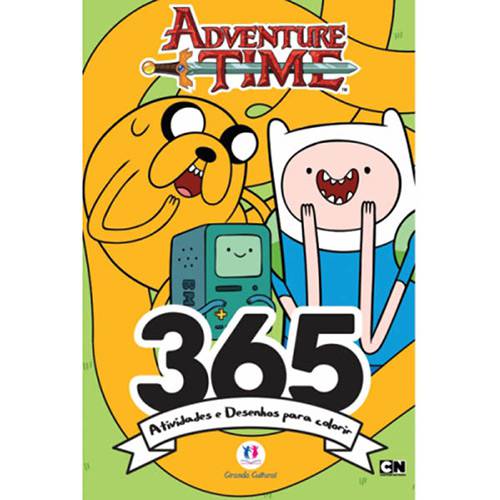 Livro - Adventure Time: 365 Atividades e Desenhos para Colorir