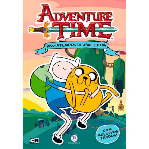 Livro - Adventure Time: Passatempo de Jake e Finn (Livro de Adesivos Hora de Aventuras)