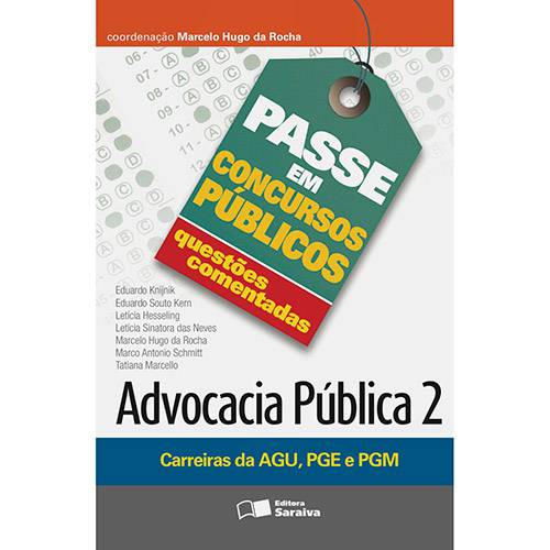 Livro - Advocacia Pública 2 - Coleção Passe em Concursos Públicos - Questões Comentadas
