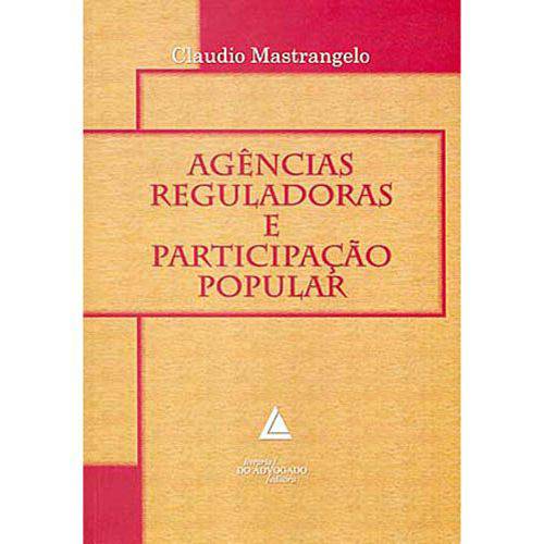 Livro - Agências Reguladoras e Participação Popular