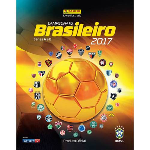 Livro - Álbum Campeonato Brasileiro 2017