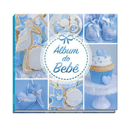 Livro - Álbum do Bebê: Azul
