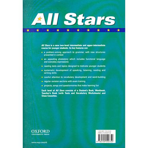 Livro - All Stars: Student´s Book - Intermediate