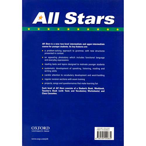 Livro - All Stars Student´s Book: Upper-Intermediate