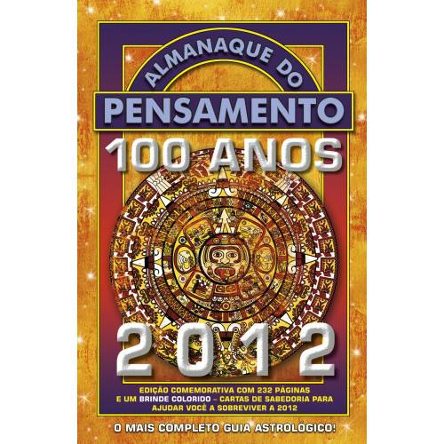 Livro - Almanaque do Pensamento 2012 - 100 Anos