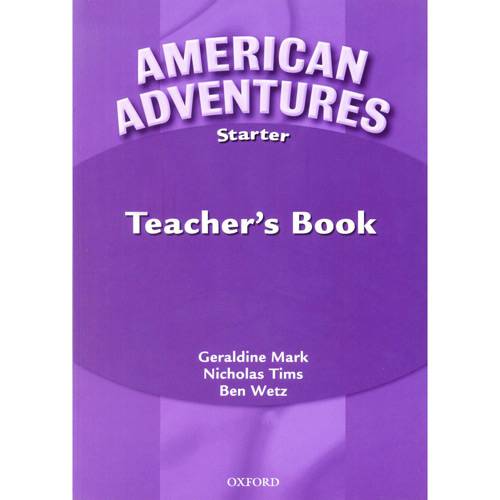 Livro - American Adventures - Starter Teacher´s Book