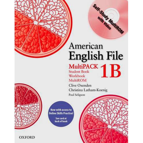 Livro - American English File 1B: Multipack