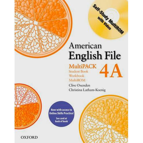 Livro - American English File 4A: Multipack
