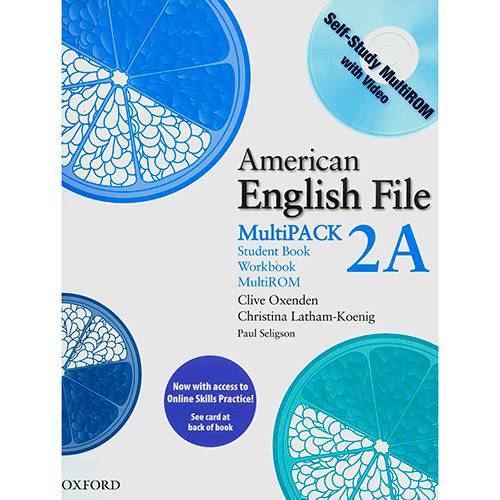 Livro - American English File 2A: Multipack