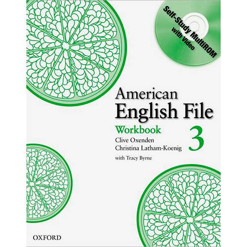 Livro - American English File 3 Workbook + Multi-Rom Pack: (Cd-Rom And Cd-Audio)
