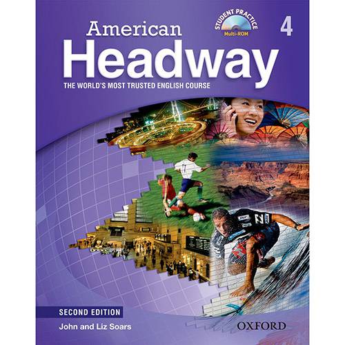 Livro - American Headway 4: Student Practice Multi-Rom