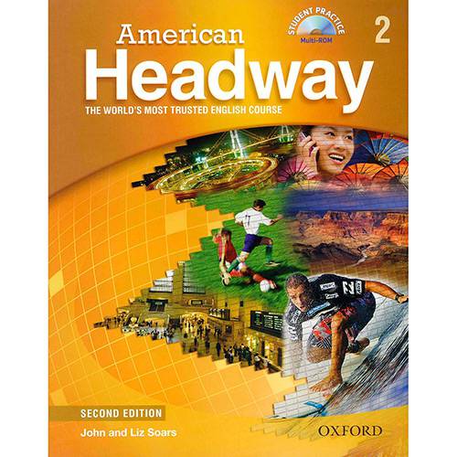 Livro - American Headway 2: Student Practice Multi-Rom