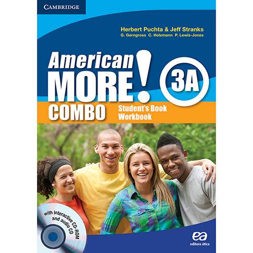 Livro - American More! : Combo 3A - Student's Book, Workbook