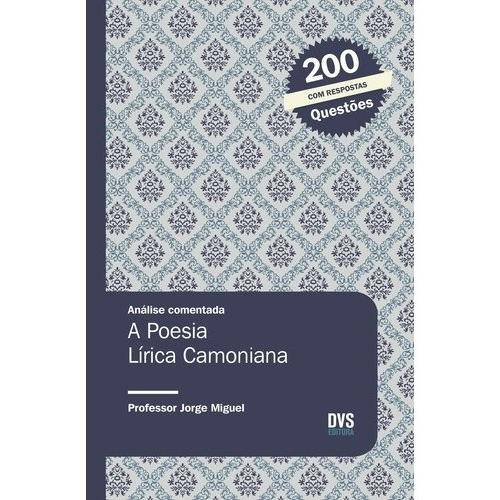 Livro - Analise Comentada a Poesia Lirica Camoniana