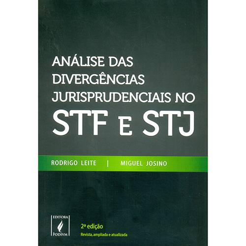 Livro - Análises das Divergências Jurisprudenciais no STF e STJ