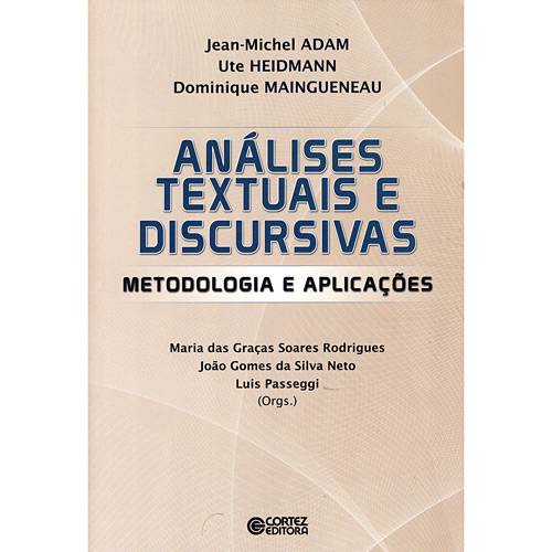 Livro - Análises Textuais e Discursivas - Metodologia e Aplicações