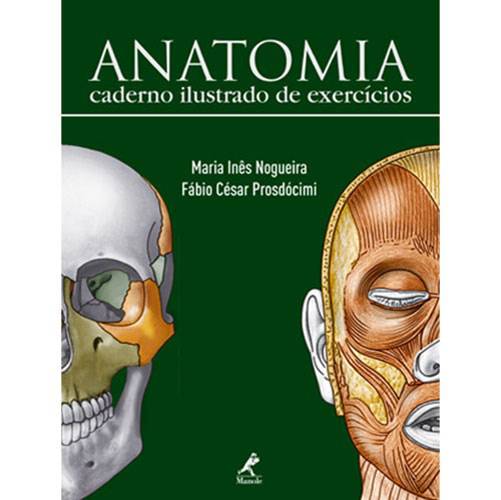 Livro - Anatomia - Caderno Ilustrado de Exercícios