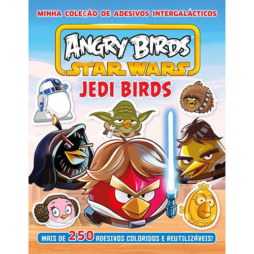 Livro - Angry Birds Star Wars: Jedi Birds - Minha Coleção de Adesivos Intergaláticos