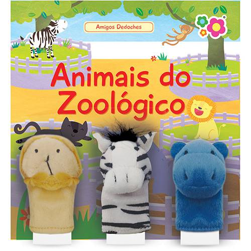 Livro - Animais do Zoológico - Dican