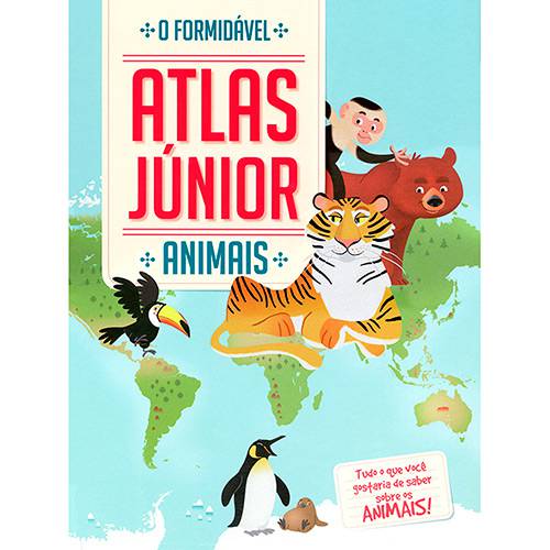 Livro - Animais - o Formidável Atlas Junior