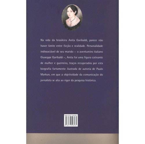 Livro - Anita Garibaldi : uma Heroína Brasileira